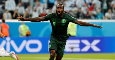 كأس العالم 2018.. فيديو وصور.. موسيس يسجل هدف التعادل لنيجيريا فى الدقيقة 51 