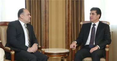 بارزانى يستقبل قنصل مصر فى كردستان ويؤكد: فرص استثمارات جديدة بالإقليم
