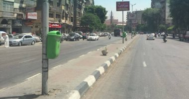 نائب محافظ القاهرة: تعليق سلال قمامة بشوارع حى وسط