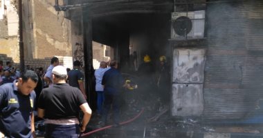 السيطرة على حريق نشب داخل منزل بميدان المحطة فى بنى سويف 