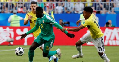 كأس العالم 2018.. شوط سلبى بين السنغال وكولومبيا وإصابة رودريجيز