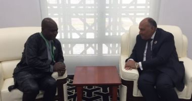 سامح شكرى يبحث مع وزير خارجية سيراليون التعاون الثنائى وإصلاح مجلس الأمن 
