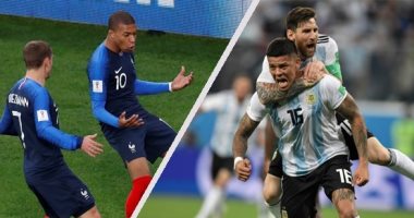 شاهد فى دقيقة.. معركة "تكسير العظام" بين فرنسا والأرجنتين فى كأس العالم