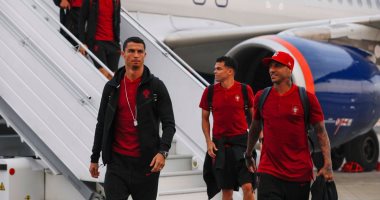 كأس العالم 2018.. البرتغال يصل سوتشى قبل مواجهة أوروجواى غدا