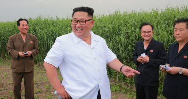 صور.. الزعيم الكورى الشمالى يتفقد مناطق جزر على حدود الصين