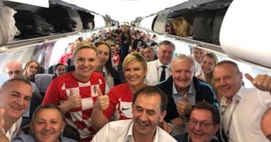 كأس العالم 2018.. رئيسة كرواتيا تغادر إلى روسيا لحضور مباراة الدنمارك