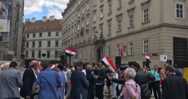 صور.. الجالية المصرية فى فيينا تحتفل بثورة 30 يونيو