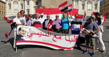 فيديو وصور.. اتحاد الجاليات المصرية فى إيطاليا يحتفل بذكرى ثورة 30 يونيو