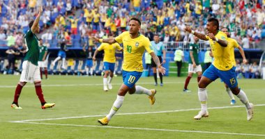 كأس العالم 2018 .. نيمار يسجل أول أهداف البرازيل ضد المكسيك 