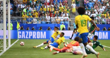 كأس العالم 2018.. البرازيل تنهى مغامرة المكسيك وتتأهل لربع النهائى
