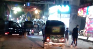 قارئ يشكو فوضى التكاتك فى شارع بورسعيد بمحافظة الدقهلية
