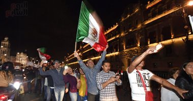 احتفالات كبيرة فى المكسيك بعد فوز أوبرادور بالانتخابات الرئاسية
