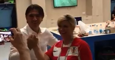 رئيسة كرواتيا تصل إلى سوتشى لحضور مباراة منتخب بلادها أمام روسيا 