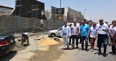 محمود الخطيب يتفقد خدمات فرع النادى بمدينة نصر 