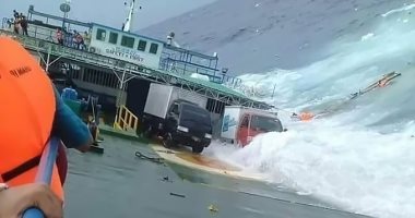 إصابة 80 شخصا إثر ارتطام عبارة بحيوان بحرى غرب اليابان
