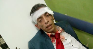 صور.. الاعتداء على محام بـ 15 مايو وإصابته بإصابات سطحية
