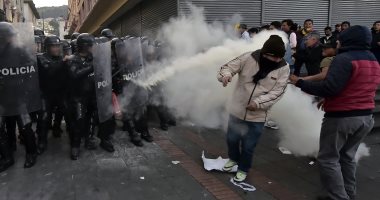القبض على 275 شخصا فى الإكوادور خلال احتجاجات ضد خفض دعم الوقود
