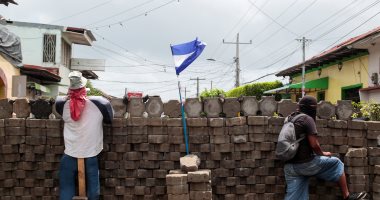 صور.. المعارضة فى نيكاراجوا تدعو لإضراب عام الجمعة المقبلة