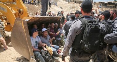 فلسطينيون يدعون للاعتصام فى الخان الأحمر رفضا للاحتلال الإسرائيلى