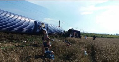 فيديو وصور.. مصرع 10 أشخاص وإصابة 73 فى حادث خروج قطار عن ...
