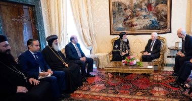 رئيس إيطاليا: علاقة مصر بروما راسخة والكنيسة والأزهر مثال يحتذى به عالميا