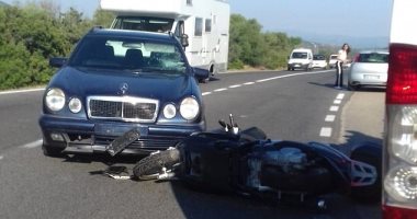 ننشر صور حادث تصادم جورج كلونى على الطريق السريع فى إيطاليا