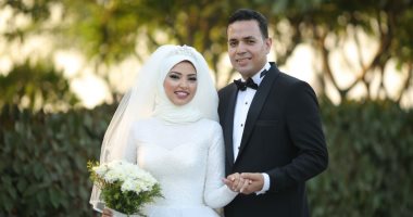 حفل زفاف أحمد خيرى  الغريانى على العروسة اسماء مطر