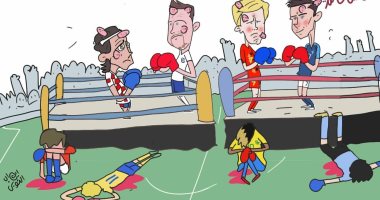 كاريكاتير.. منتخبات نصف نهائى كأس العالم تستعد لمعارك جديدة