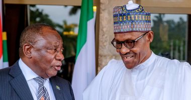 صور.. رئيس نيجيريا: سنوقع اتفاقية للتجارة الحرة فى أفريقيا قريبا