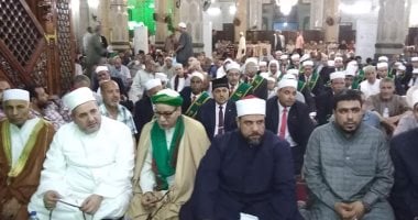 أوقاف الإسكندرية والطرق الصوفية تحتفل بالليلة الختامية لمولد "أبى العباس"