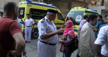 صور.. الصحة: 34 مصابًا فى حادث قطار المرازيق.. والوزيرة تتوجه لمستشفى الهرم