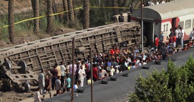 النيابة الإدارية تفتح تحقيقات موسعة فى حادث انقلاب قطار البدرشين