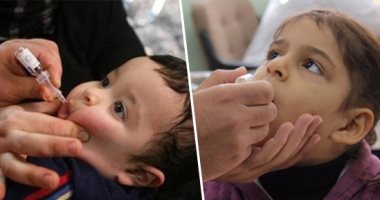 غدا انطلاق حملة التطعيم ضد مرض شلل الأطفال فى الجيزة لمدة 4 أيام
