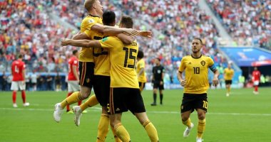 كأس العالم 2018.. مونييه يفتتح أهداف بلجيكا ضد إنجلترا بالدقيقة 4