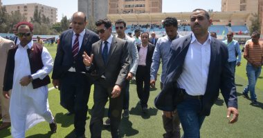 فيديو وصور.. وزير الشباب والرياضة يشهد ختام فعاليات برنامج "فوتبول نت" بمطروح