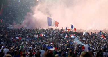 احتفالات صاخبة فى باريس بعد فوز "الديوك" بكأس العالم 2018 