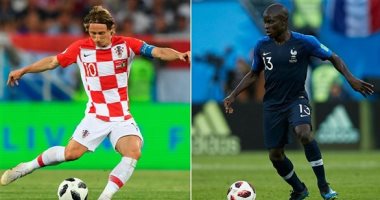 3 مواجهات ثنائية قد تحسم نهائى كأس العالم 2018 بين فرنسا وكرواتيا