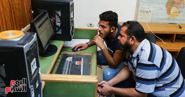 جامعة عين شمس تستقبل طلاب المرحلة الأولى للتنسيق لتسجيل الرغبات بـ5 كليات - صور