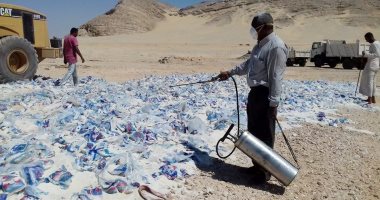 صور.. إعدام 28 طن أرز غير صالح للاستهلاك الأدمى بمركز جهينة بسوهاج