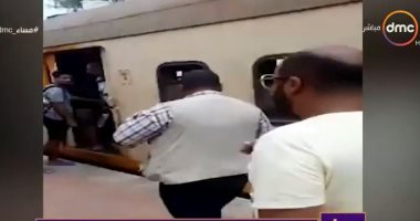 فيديو.. أسامة كمال يعرض فيديو توقف قطار أبو قير 25 دقيقة