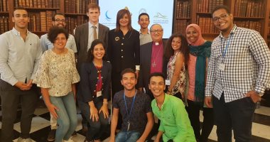 وزيرة الهجرة تلتقى الشباب الممثل للدولة المصرية بمنتدى شباب صناع السلام