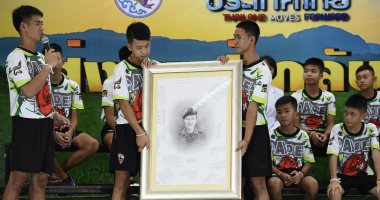 فيديو.. أطفال الكهف فى تايلاند يؤسسون فريقا لكرة القدم