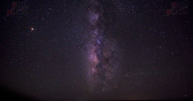 سماء الفيوم تشهد ظاهرة ذراع مجرة "درب التبانة"