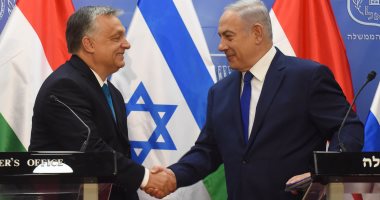 رئيس الوزراء المجرى يلتقى بنيامين نتنياهو بتل أبيب - صور