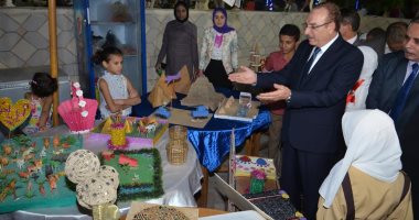 محافظ بنى سويف يشهد احتفالية مديرية التعليم للأنشطة الطلابية