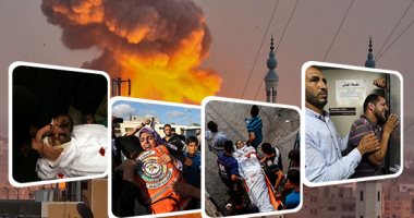 سقوط شهداء وجرحى فى القصف الإسرائيلى على غزة