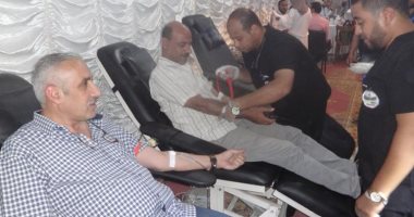 صور.. مستشفى أورام الأقصر تطلق حملة للتبرع بالدم لمرضى السرطان