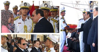 الرئيس السيسى يشهد حفل تخريج دفعة جديدة بكلية الشرطة