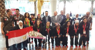 التضامن تهدى منتخب مصر للأولمبياد الورود لحصولهم على الميدالية البرونزية