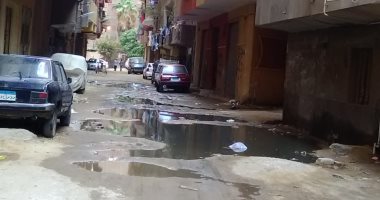 شكوى من انتشار الصرف الصحى بشارع حشاد بعزبة النخل 